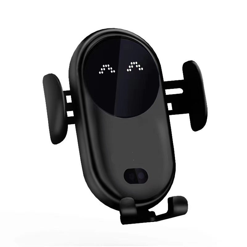 "Smart Wireless Car Charger & Phone Holder – Infrared Sensor, 360° Rotation, Fast Charge"